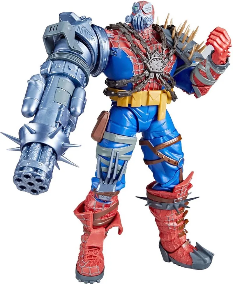 SpiderMan - Spider-Man: Across The Spider-Verse Marvel Legends Deluxe Cyborg Spider-Woman 15 cm Actiefiguur by Hasbro in Multicolours – product photo