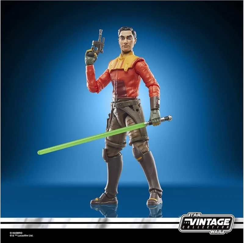 Star Wars: Ahsoka Vintage Collection Action Figure Ezra Bridger (Hero of Lothal) 10 cm van Hasbro in Meerkleurig – productfoto