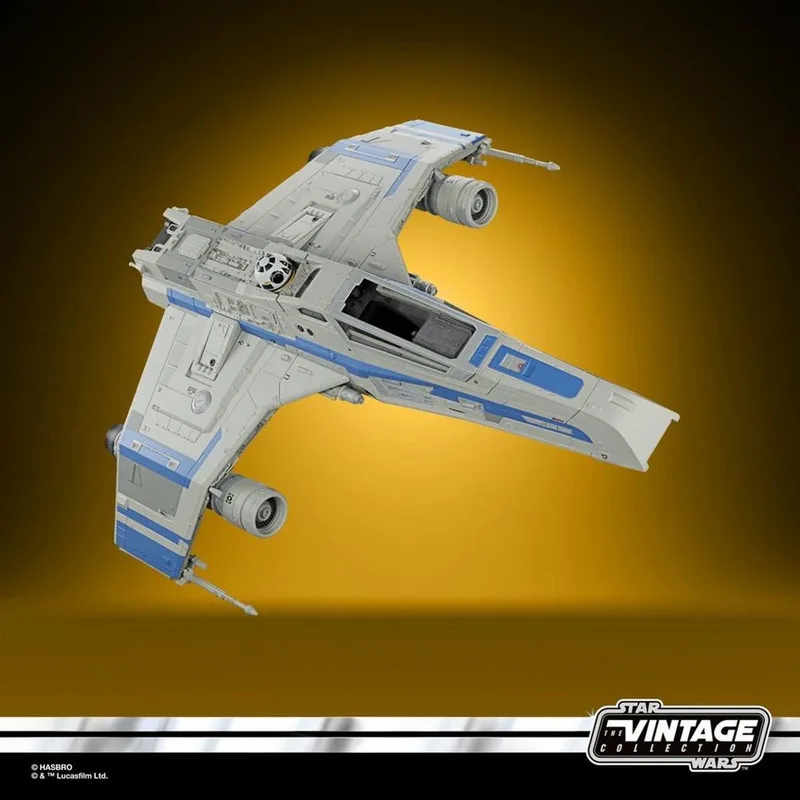 Star Wars: Ahsoka Vintage Collection Vehicle New Republic E-Wing & KE4-N4 Action Figuur van Hasbro in Meerkleurig – productfoto