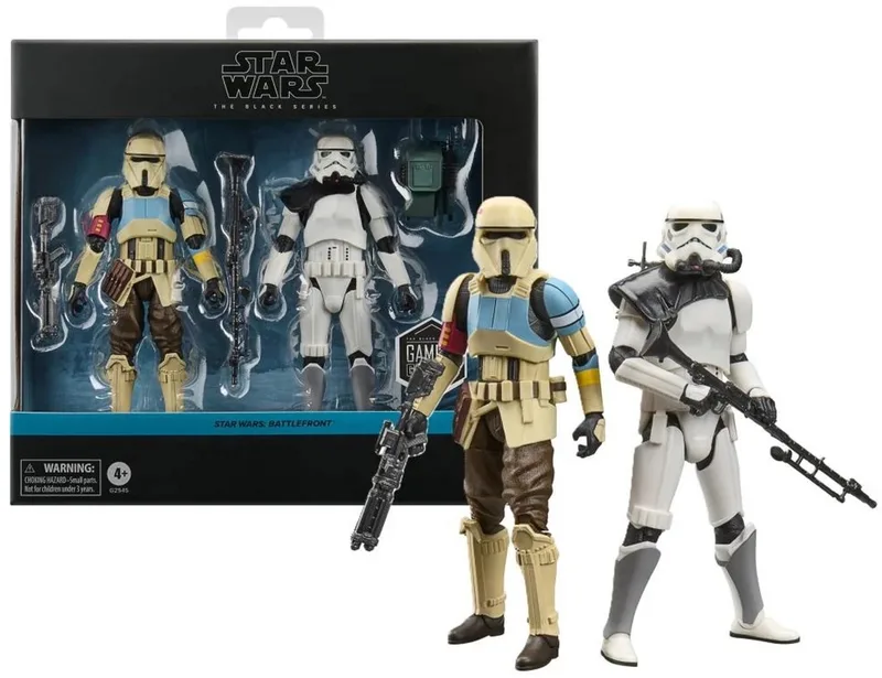 Star Wars: Battlefront Black Series Action Figure 2-Pack Scarif Stormtrooper & Magma Stormtrooper 15 cm van Hasbro – productfoto