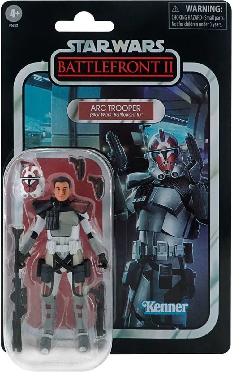 Star Wars: Battlefront II Vintage Collection Gaming Greats Action Figure 2022 ARC Trooper 10 cm Action Figuur van Hasbro in Meerkleurig – productfoto