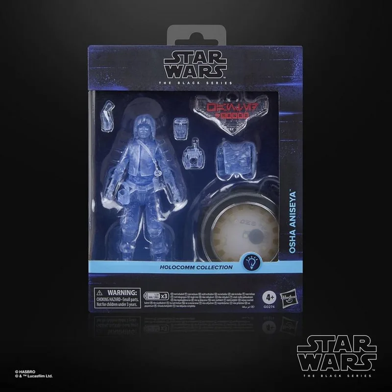 Star Wars Black Series Holocomm Collection Action Figure Osha Aniseya 15 cm Action Figuur van Hasbro in Meerkleurig – productfoto