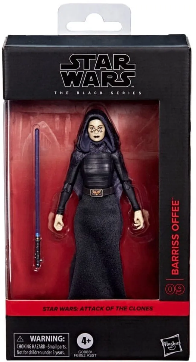 Star Wars Episode II Black Series Action Figure Barriss Offee 15 cm Action Figuur by Hasbro in Multicolour – product photo