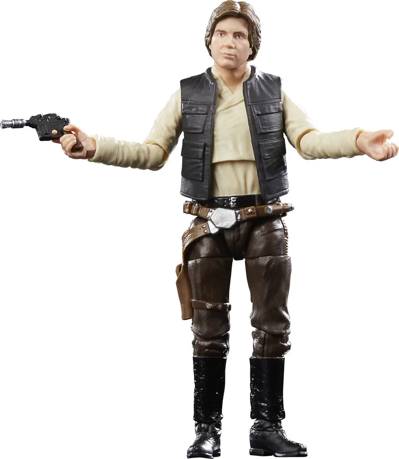 Star Wars - Episode VI 40th Anniversary Vintage Collection Han Solo 10 cm Actiefiguur van Hasbro in Multicolours – productfoto