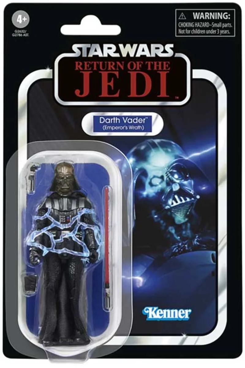 Star Wars Episode VI Vintage Collection Action Figure Darth Vader (Emperor's Wrath) 10 cm Action Figuur by Hasbro in Multicolour – product photo