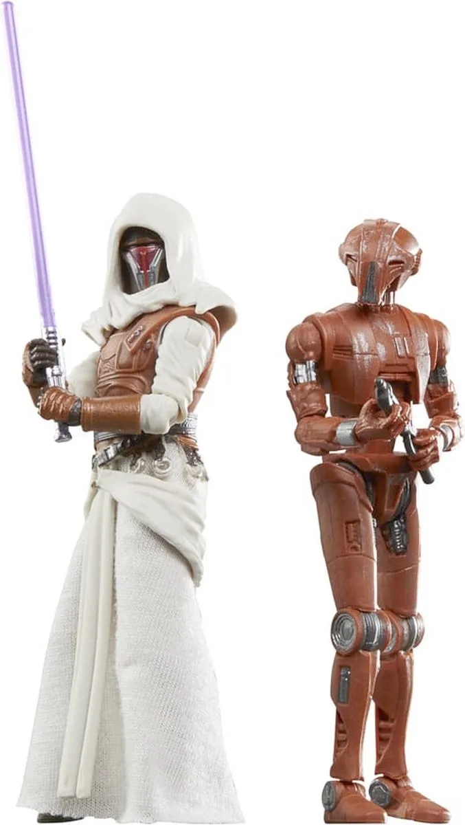 Star Wars - Galaxy Of Heroes Vintage Collection 2-Pack Jedi Knight Revan & HK-47 10 cm Actiefiguur by Hasbro in Multicolours – product photo