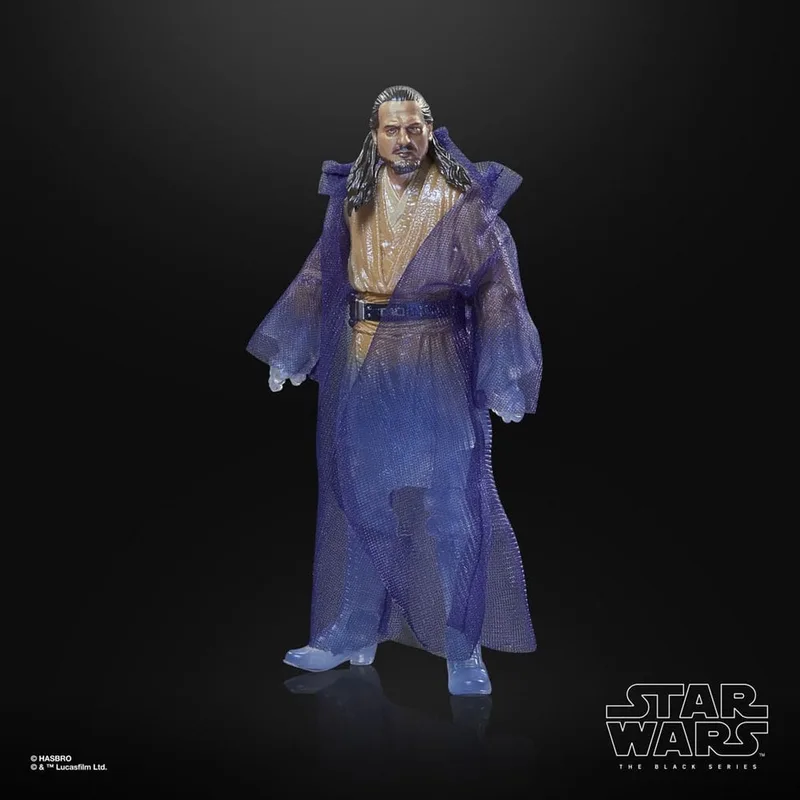 Star Wars: Obi-Wan Kenobi Black Series Action Figure Qui-Gon Jinn (Force Spirit) 15 cm van Hasbro in Meerkleurig – productfoto