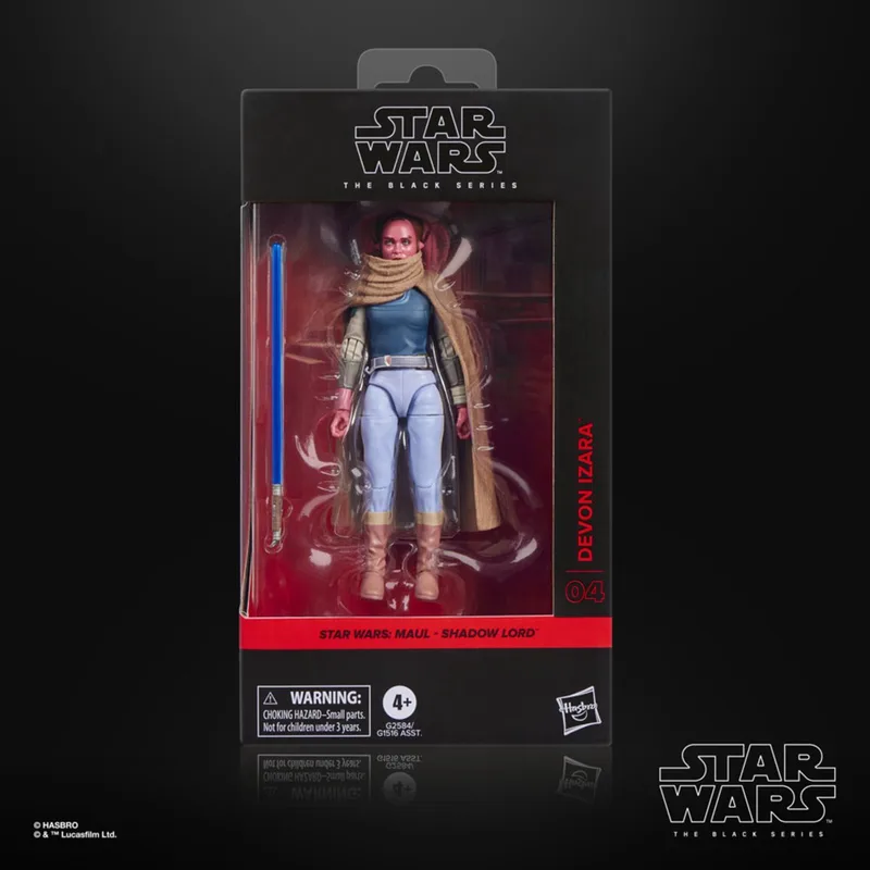 Star Wars The Black Series Devon Izara uit Star Wars: Maul - hoogwaardige verzamelactiefiguur van 15 cm van Hasbro in Shadow Lord – productfoto