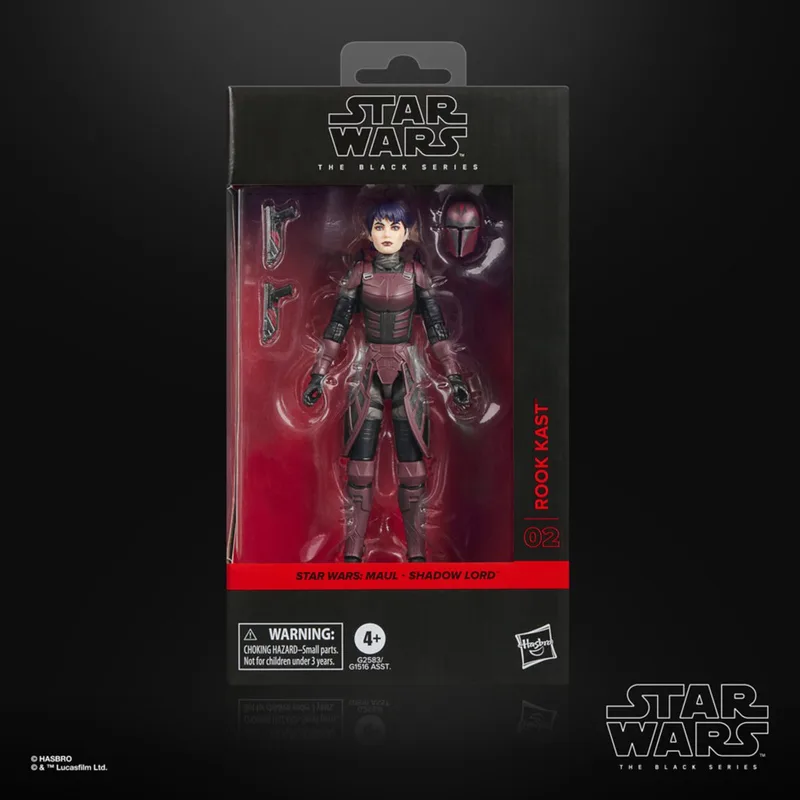 Star Wars The Black Series Rook Kast uit Star Wars: Maul - Shadow Lord, hoogwaardige verzamelactiefiguur van 15 cm van Hasbro in Zwart – productfoto