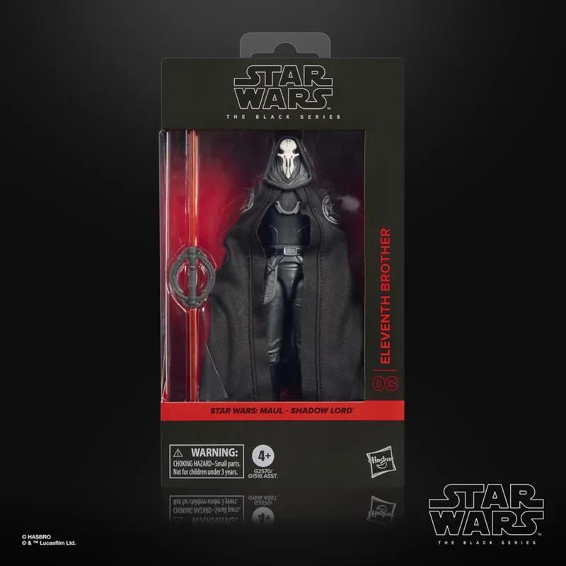 Star Wars The Black Series uit Star Wars: Maul - Shadow Lord, hoogwaardige verzamelactiefiguur van 15 cm van Hasbro in Eleventh Brother – productfoto