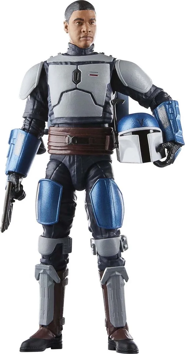Star Wars - The Mandalorian Black Series Mandalorian Fleet Commander 15 cm Actiefiguur van Hasbro in Multicolours – productfoto