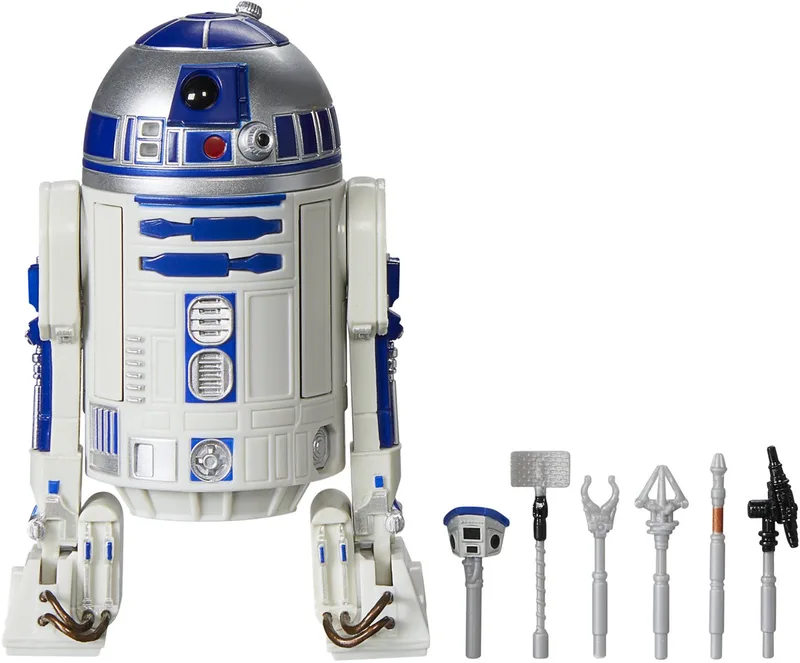 Star Wars - The Mandalorian Black Series R2-D2 (Artoo-Detoo) 15 cm Actiefiguur - Multicolours van Hasbro in Meerkleurig – productfoto