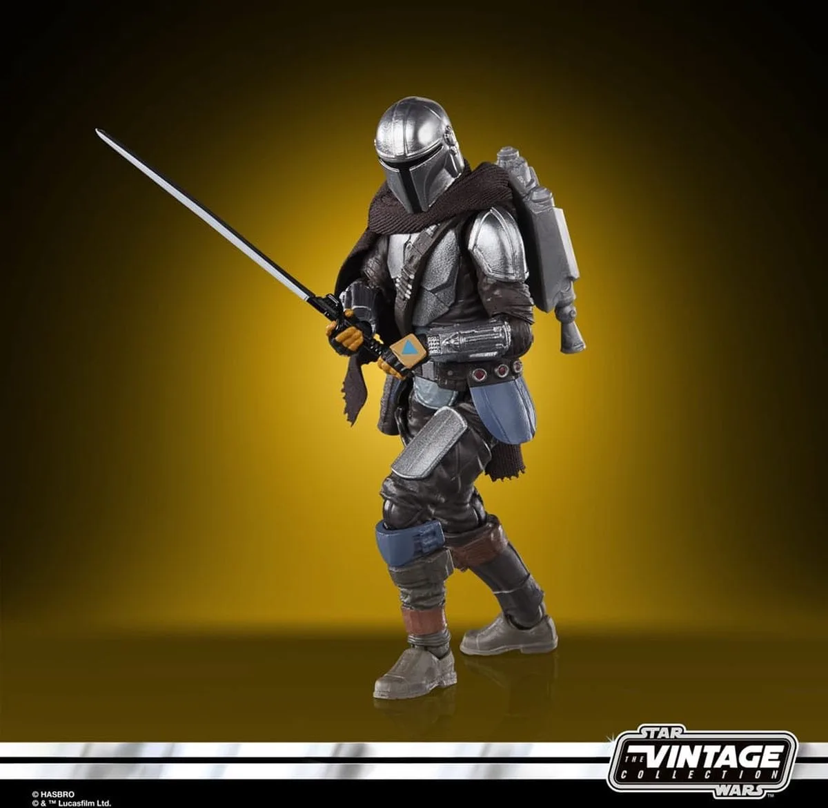 Star Wars: The Mandalorian Vintage Collection Action Figure The Mandalorian (Mines of Mandalore) 10 cm van Hasbro in Meerkleurig – productfoto