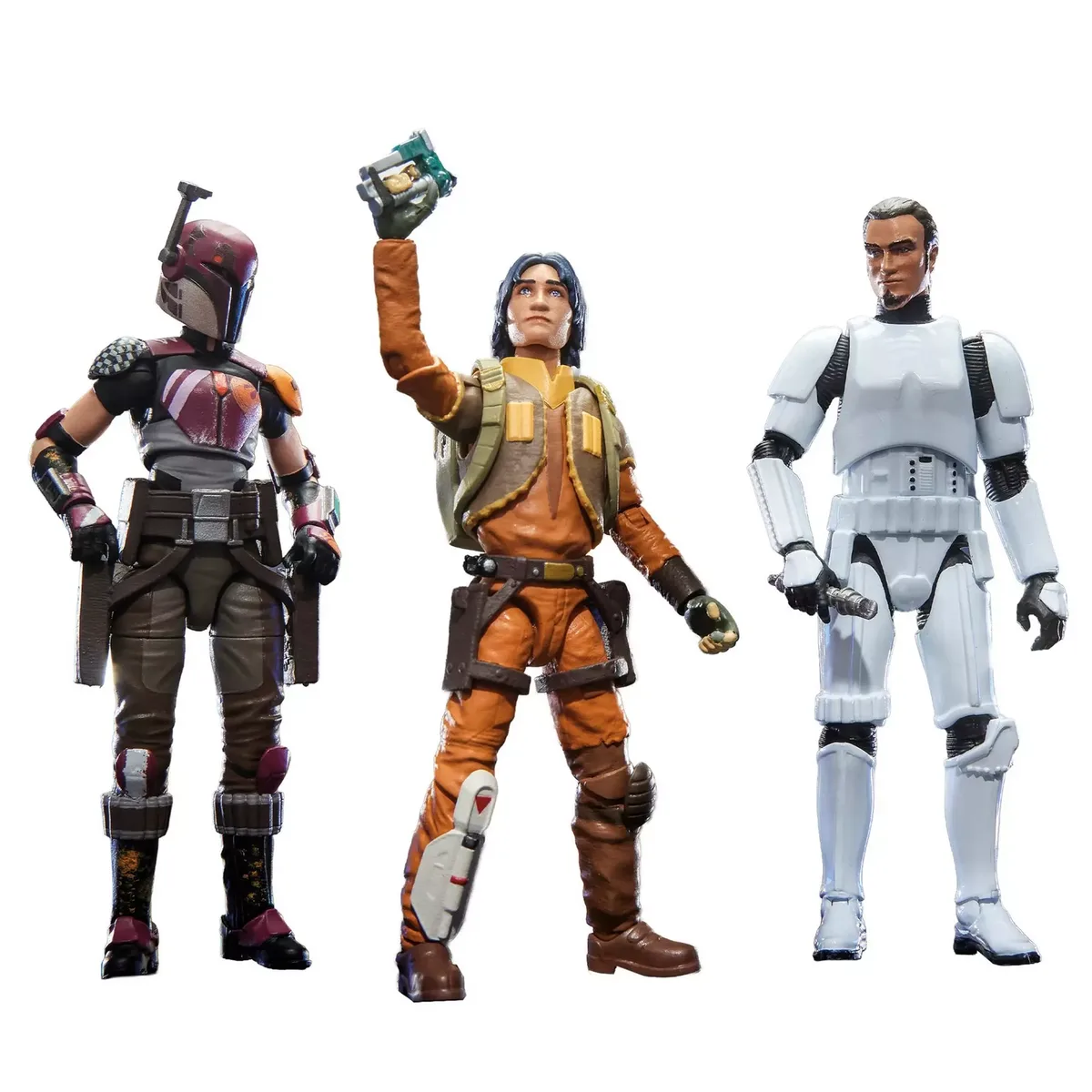 Star Wars the Vintage Collection Lothal Rebels 3-Pack de Hasbro – photo produit