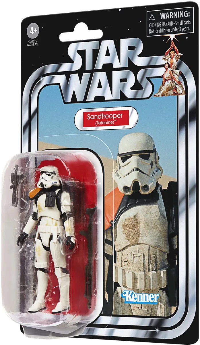 Star Wars Vintage collection Sandtrooper - Squad Leader - Actiefiguur 10cm van Hasbro in Wit – productfoto