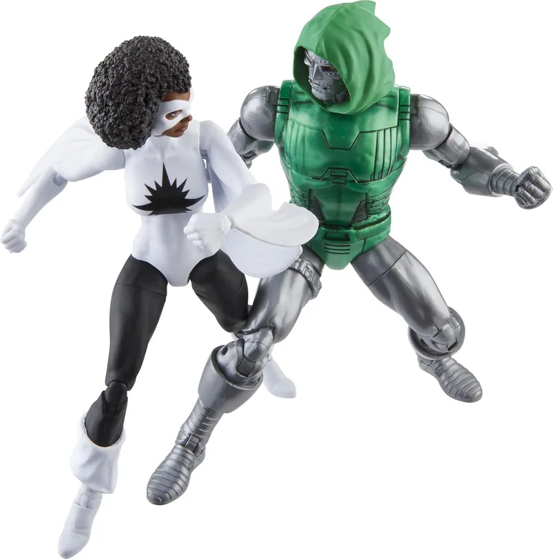 The Avengers - Avengers: Beyond Earth's Mightiest Marvel Legends Captain Marvel vs. Doctor Doom 15 cm Actiefiguur by Hasbro in Multicolours – product photo
