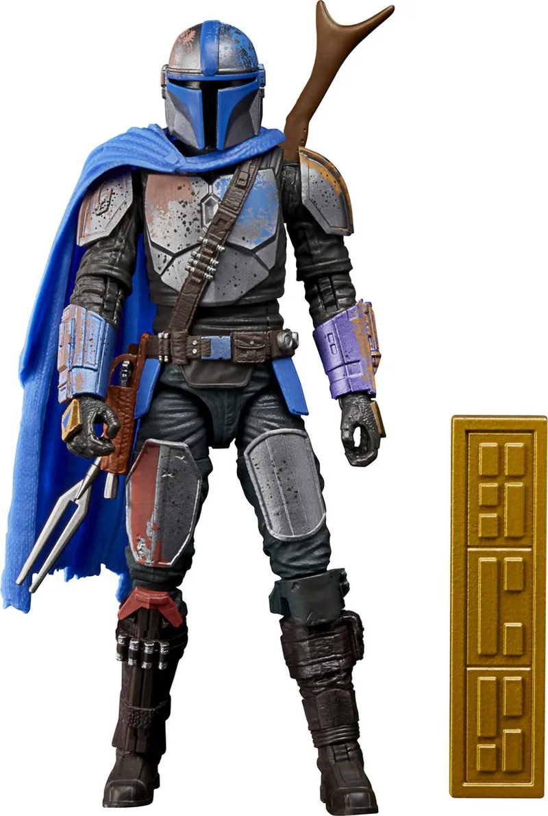 The Mandalorian – Beskar Armor black series 15 cm Action Figure van Hasbro in Zilver – productfoto