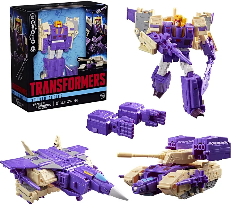The Transformers: The Movie Studio Series Blitzwing van Hasbro in Meerkleurig – productfoto