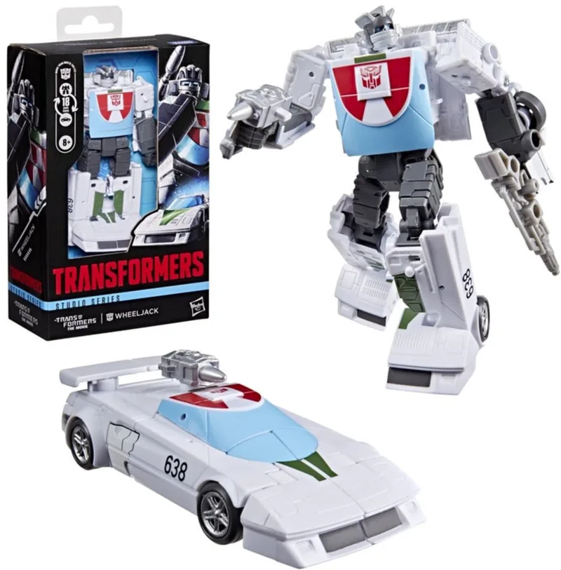 The Transformers: The Movie Studio Series Deluxe Class Action Figure Wheeljack 13 cm Action Figuur van Hasbro in Meerkleurig – productfoto