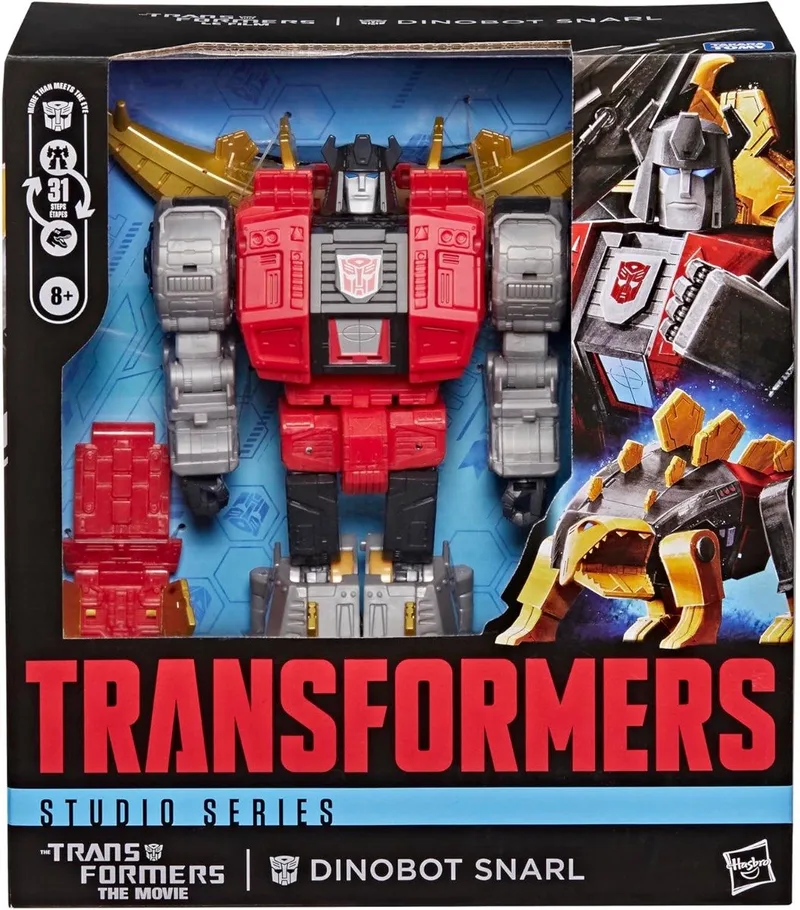The Transformers: The Movie Studio Series Leader Class Action Figure Dinobot Snarl 20 cm Action Figuur by Hasbro in Multicolour – product photo