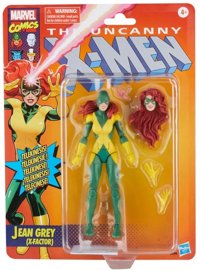 The Uncanny X-Men Marvel Legends Action Figure Jean Grey (X-Factor) - Actiefiguur 15 cm van Hasbro in Meerkleurig – productfoto