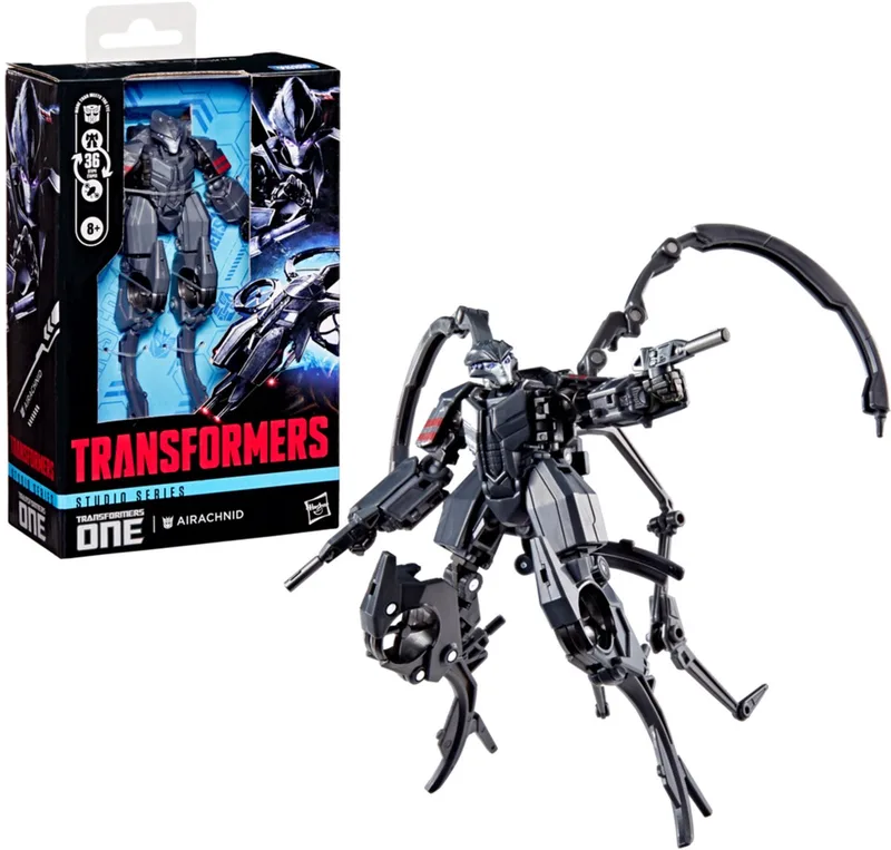 Transformers One Studio Series Deluxe Class Action Figure Airachnid 11 cm Action Figuur van Hasbro in Meerkleurig – productfoto