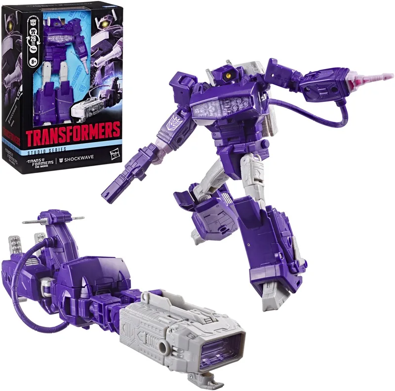Transformers Studio Series The Transformers - The Movie Voyager Class Shockwave - Actiefiguur 16cm by Hasbro in Multicolour – product photo