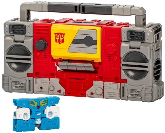 Transformers Studio Series Voyager The Transformers: The Movie, 86-25 Autobot Blaster en Eject van 16,5 cm, actiefiguur, 8+