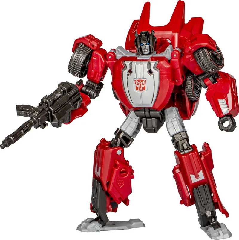 Transformers: War for Cybertron Studio Series Deluxe Class Action Figure Gamer Edition Sideswipe 11 cm Action Figuur van Hasbro in Meerkleurig – productfoto