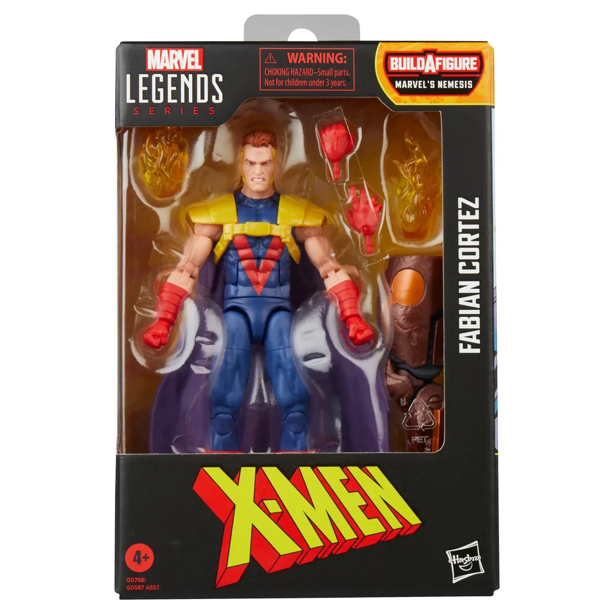 X-Men Marvel Legends Fabian Cortez de Hasbro – photo produit