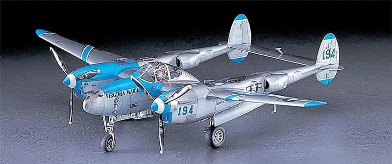 Modelbouwkit Vliegtuig 1:48 - Gedetailleerd Plastic Model van Hasegawa – productfoto