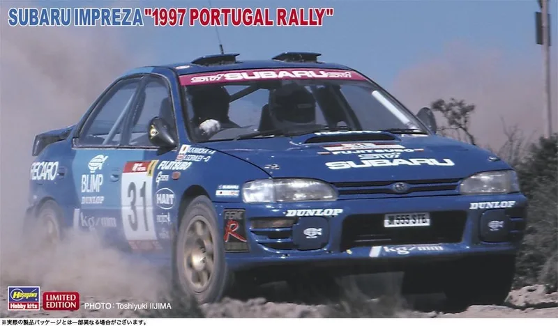 Modelbouwpakket Auto - 20483 Subaru Impreza 1997 Portugal Rally Car Plastic - 1:24 - Modelbouw från Hasegawa i Flerfärgad – produktbild