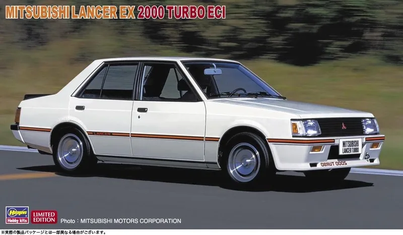 Modelbouwpakket Auto - 20490 Mitsubishi Lancer EX2000 Turbo ECI Car Plastic - 1:24 - Modelbouw by Hasegawa in Multicolour – product photo