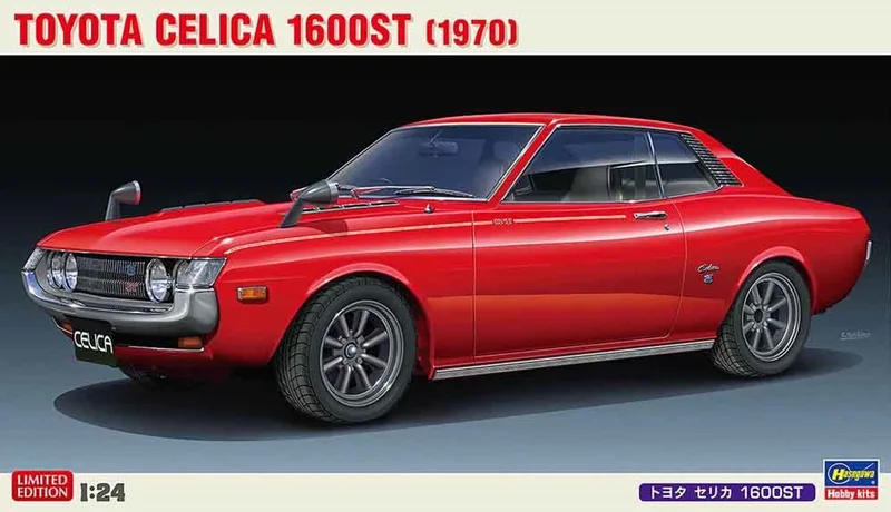 Modelbouwpakket Auto - 20533 Toyota Celica 1600ST - 1970 - Sport auto Plastic - 1:24 - Modelbouw de Hasegawa en Multicolore – photo produit