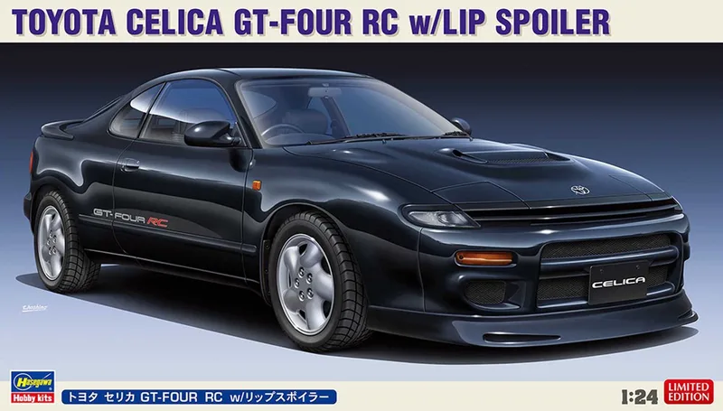 Modelbouwpakket Auto - 20536 Toyota Celica GT-Four RC met Lipspoiler - Auto Plastic - 1:24 - Modelbouw by Hasegawa in Multicolour – product photo