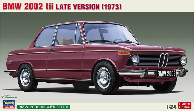 Modelbouwpakket Auto - 20634 BMW 2002 tii Late Version - 1973 Plastic - 1:24 - Modelbouw by Hasegawa in Multicolour – product photo