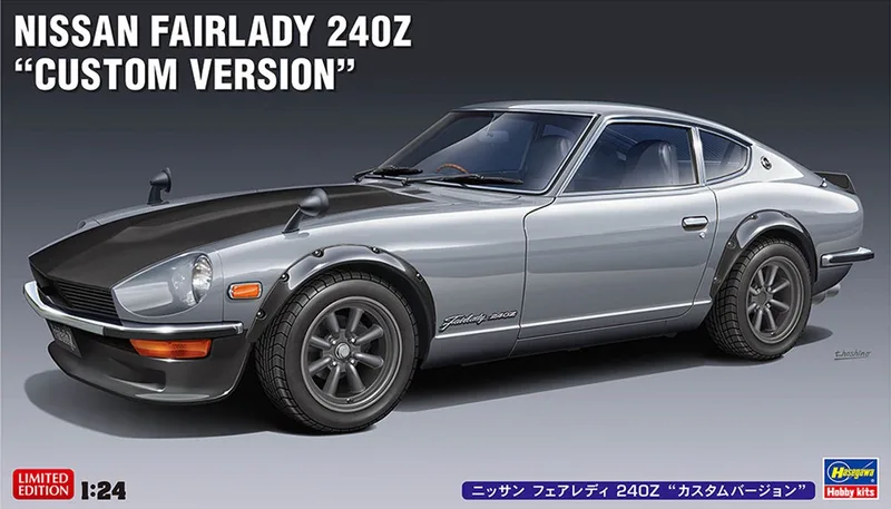 Modelbouwpakket Auto - 20682 Nissan Fairlady 240Z Custom Version - Japanse Auto Plastic - 1:24 - Modelbouw från Hasegawa i Flerfärgad – produktbild