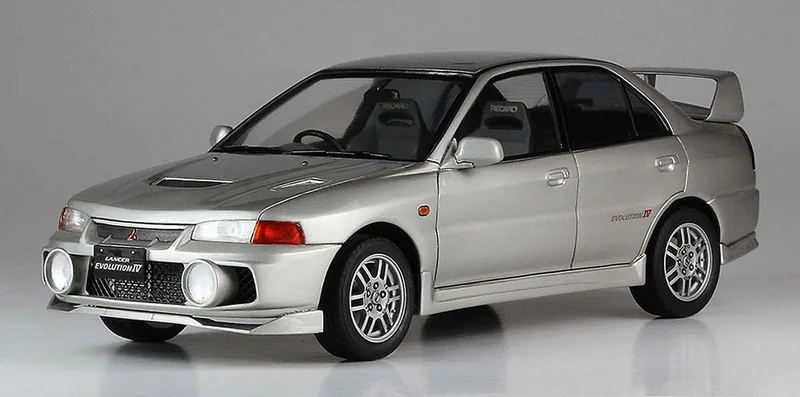 Modelbouwpakket Auto - 20726 Mitsubishi Lancer GSR Evolution IV - Auto Plastic - 1:24 - Modelbouw by Hasegawa in Multicolour – product photo