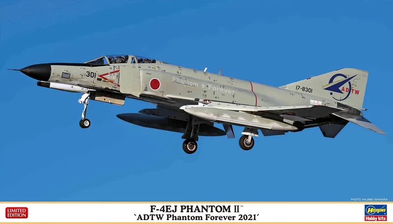Modelbouwpakket Militaire voertuigen - 02373 F-4EJ Phantom II ADTW - Phantom 4Ever 2021 Plastic - 1:72 - Modelbouw från Hasegawa i Flerfärgad – produktbild