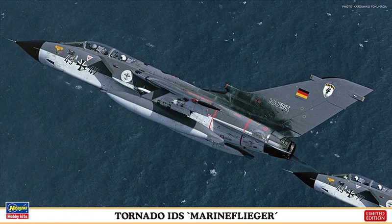Modelbouwpakket Militaire voertuigen - 02433 Panavia Tornado IDS Marineflieger - Duitse Straaljager Plastic - 1:72 - Modelbouw van Hasegawa in Meerkleurig – productfoto