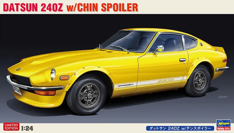 Modelbouwpakket Militaire voertuigen - 20487 Datsun 2402 with Spoiler Car Plastic - 1:24 - Modelbouw by Hasegawa in White – product photo