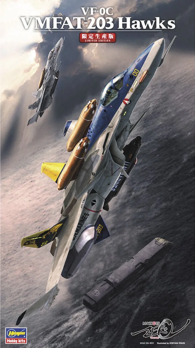 Modelbouwpakket Militaire voertuigen - 65785 VF-0C VMFAT-203 Hawks - Limited Edition Plastic - 1:72 - Modelbouw de Hasegawa en Multicolore – photo produit