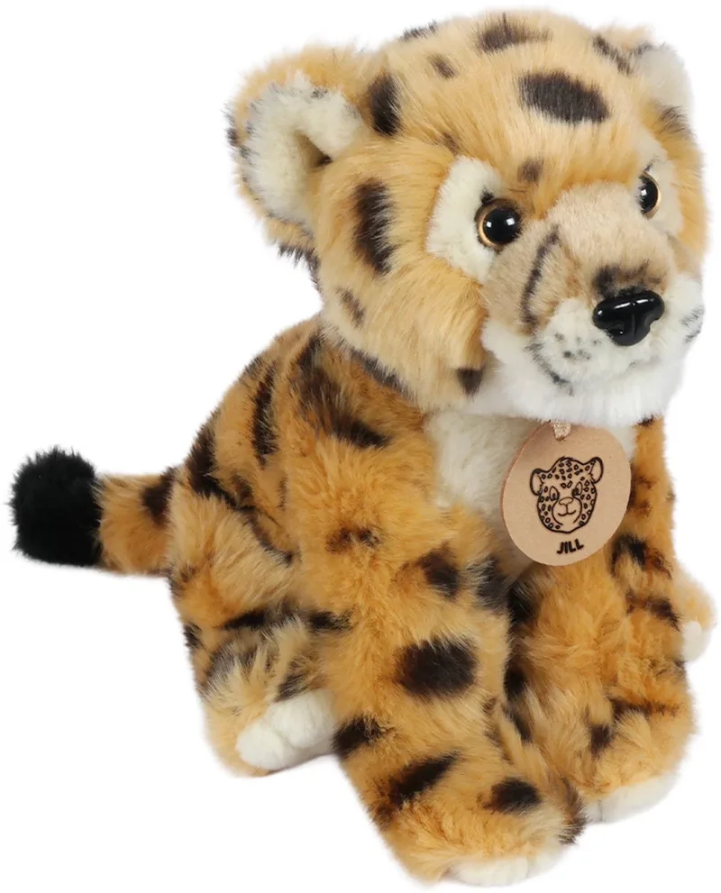 Cheetah knuffel - pluche - 20 cm - jachtluipaard - knuffeldier by Heunec in Multicolour – product photo