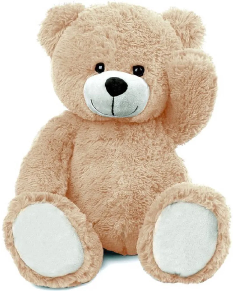 Grote pluche knuffelbeer 100 cm by Heunec in Beige – product photo