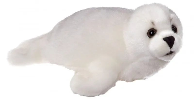 knuffel babyzeehond pluche 28cm wit speelgoed. by Heunec in Multicolour – product photo