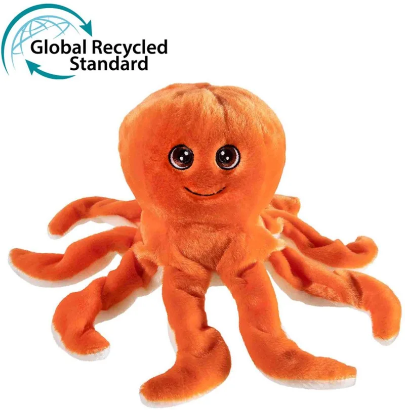 knuffel octopus 30cm duurzaam speelgoed multicolor. by Heunec in Multicolour – product photo