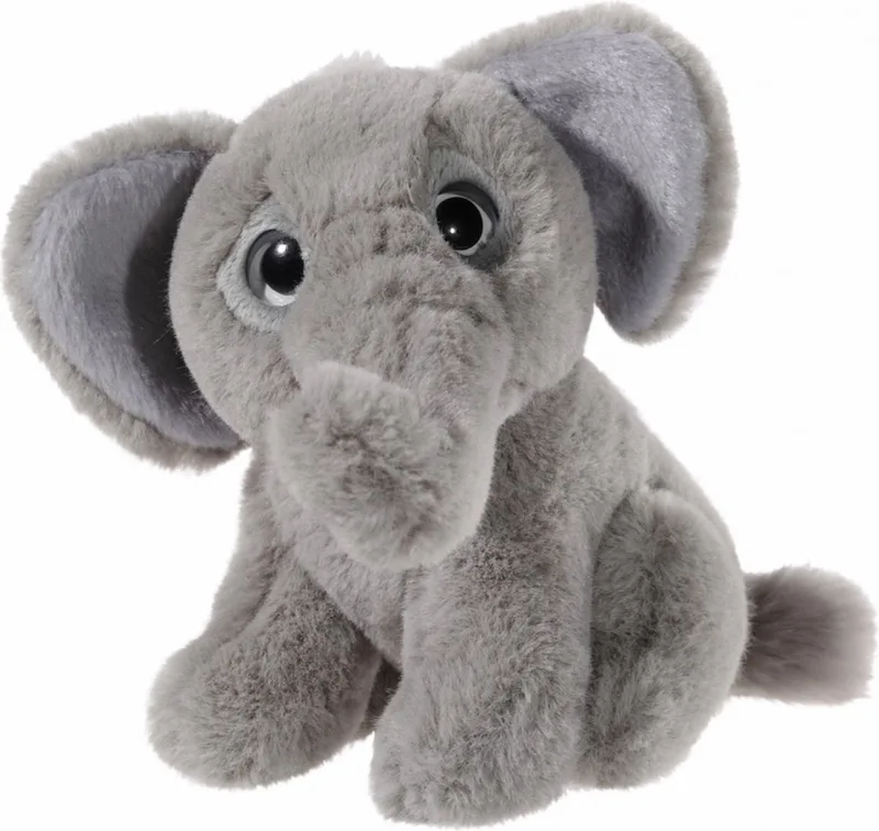 knuffel olifant Mini-Mi grijs pluche 14cm speelgoed. by Heunec in Multicolour – product photo