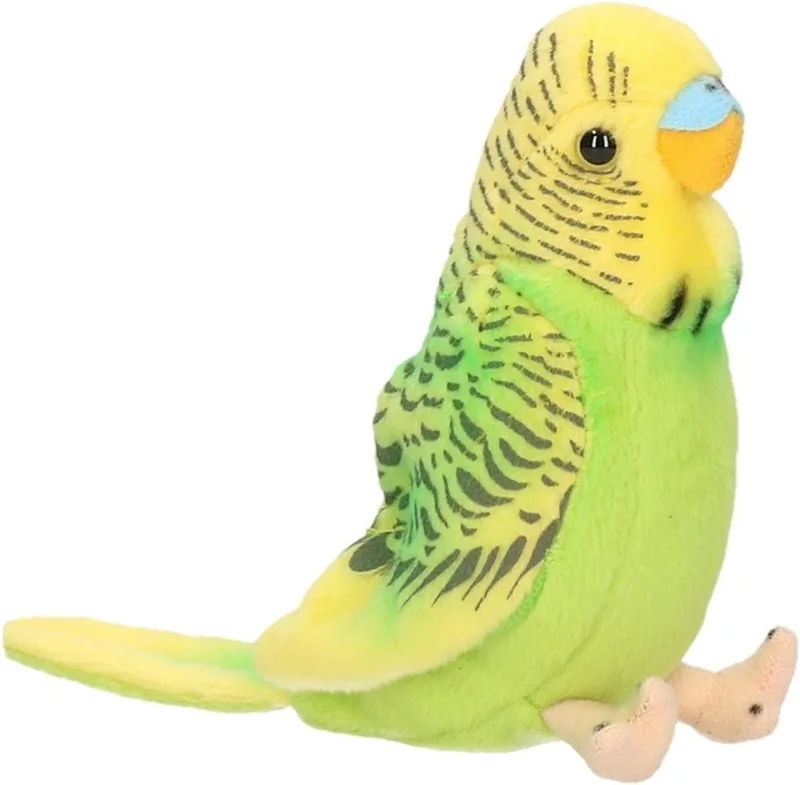 Knuffel Parkiet groen 11 cm by Heunec in "groen – product photo