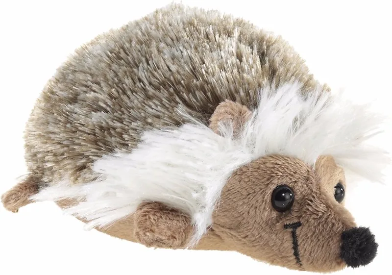 Pluche egel knuffel liggend 12 cm de Heunec en Multicolore – photo produit