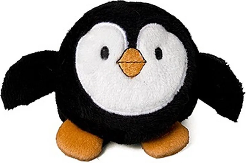 Pluche knuffel pinguin 7 cm fra Heunec i Flerfarvet – produktbillede